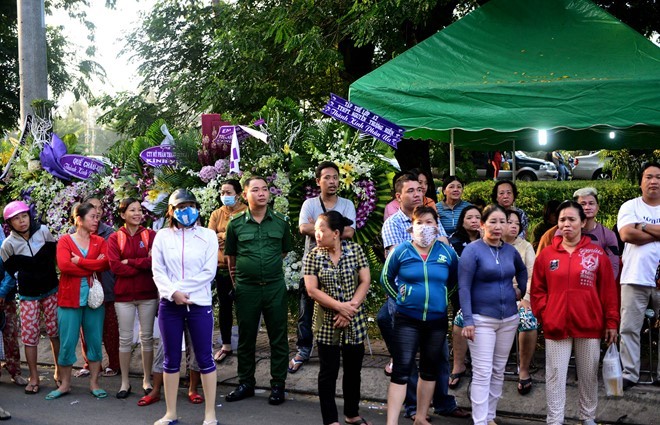 Thanh Loc buc xuc voi dam dong gay roi o dam tang Thanh Tong